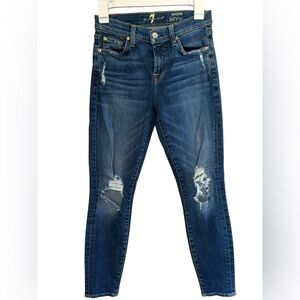 7 for All Mankind Skinny Ankle Jeans Size 26